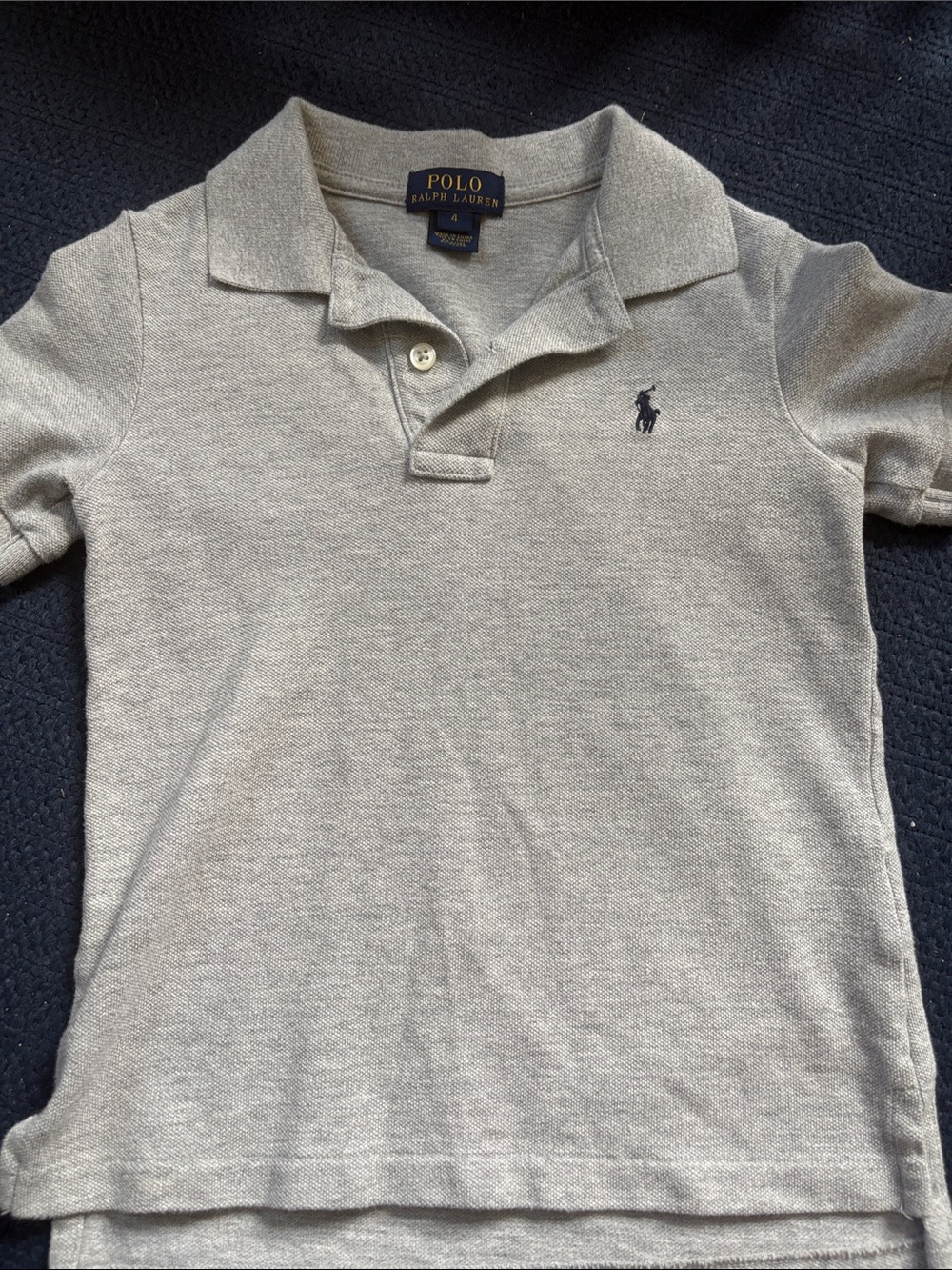 Ralph Lauren Gray Polo Shirt